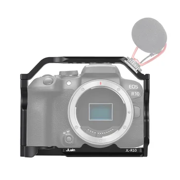 Защитный Кожух Камеры Из алюминиевого сплава, Крепление для Холодного Башмака, QR-Пластина, Слот для Магнитного Ключа 1/4 дюйма + 3/8 дюйма, Совместимый с Canon EOS R10