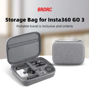 Мини-сумка для хранения Insta360 GO 3 Чехол для переноски Сумка Портативная дорожная защитная коробка Аксессуары для экшн-камеры