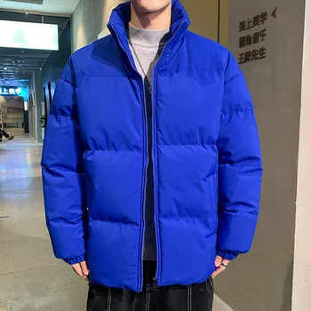 2023 Новая осенне-зимняя мужская теплая утолщенная модная куртка свободного покроя с хлопковой подкладкой Cotton Street Beat