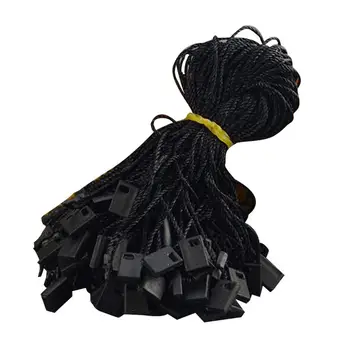 Шт Шнурок для вешалки одежды Нейлоновый Черный шнурок с защелкивающимся замком Практичный Высококачественный Быстрая доставка