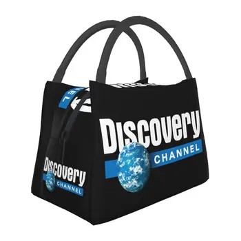 Утепленные сумки для ланча Discovery Channel для женщин, портативное телешоу, научный термохолодильник, сумка для ланча, Пляжный кемпинг, путешествия