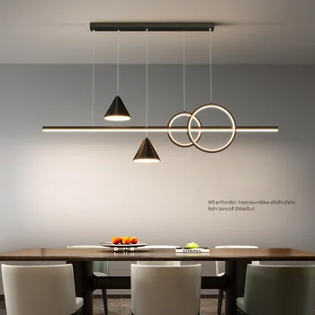 Дизайнерская люстра для ресторана, столовая, бар, Островная лампа для обеденного стола, 2023 Новый Потолочный декоративный светильник