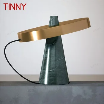 Роскошная настольная лампа TINNY Nordic современного дизайна со светодиодной подсветкой для украшения домашней спальни