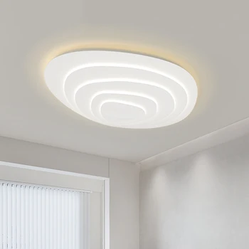 Светодиодный потолочный светильник с тонкой индивидуальностью, лампа для творческой атмосферы в гостиной, лампа для спальни, лампа для кабинета, столовая