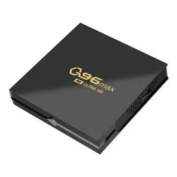 4k Сетевой плеер Wifi 4k Q96 Max Smart TV Box Высокоскоростная работа Amlogics 905l2 Четырехъядерный 2,4 g Wifi 4k HD Телеприставка
